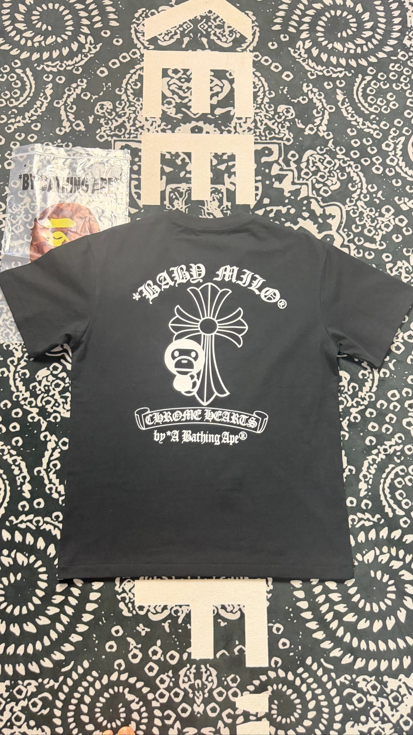 Bape x Chrome Hearts T-shirt (maat S) – photo 3